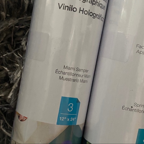 CRICUIT ✖️ BUNDLE - 3 Sampler Rolls, Variety Vinyl - Picture 8 of 8